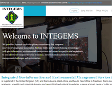 Tablet Screenshot of integemsgroup.com